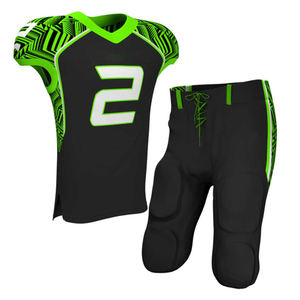Fútbol Sports Club Wear Custom Made Buena calidad Spandex Youth American Football Uniformes Kit para hombres adultos - Product Image 1