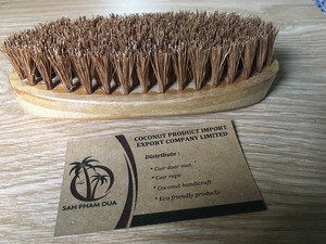 Cepillo de fibra de coco sostenible respetuoso con el medio ambiente para alfombrilla de baño y cepillo de paja Cocina Respetuoso con el espacio - Product Image 4