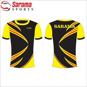 Customized Sport softball Shirt 100% Polyester With Sublimation. - Product Image 3