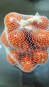 Rouleau tubulaire en maille de coton écologique certifié GOTS pour le shopping et l'emballage de fruits et de biens de consommation - Product Image 4