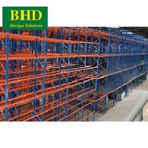 Good Product High Quality Industrial Powder Coating Carbon Steel Platform Selective Pallet Rack Type CE Certified 100-1000kg/m - Product Image 1