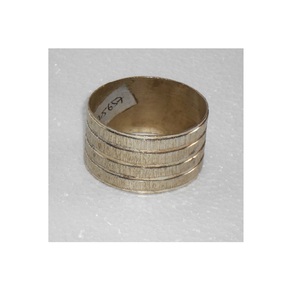 Hot Selling Metal Silver Colored Wedding Decorative Metal Napkin Ring Elegant Handmade Dining Table Decor For Formal Events - Product Image 5