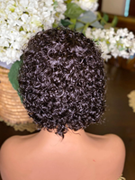 Sunnymoon-perruque malaisienne, cheveux naturels remy, indiens, cheveux bruts, d'alignement cuticules, perruque pixie, faite à la machine, cheveux bruts