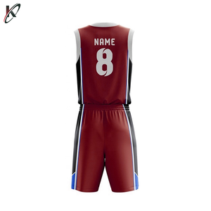 Uniforme de basket-ball réversible pour jeunes personnalisé en gros meilleur respirant technique de sublimation de conception de grande taille - Product Image 3