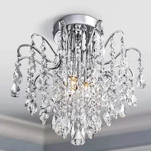 white color and energy saving light source retro chandelier