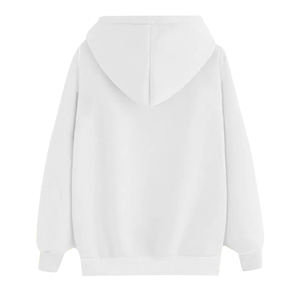 Women's Winter Thick Fleece Pullover <b>Hoodie</b> with Canvas Custom Sublimation & Applique Decoration - Product Image 4