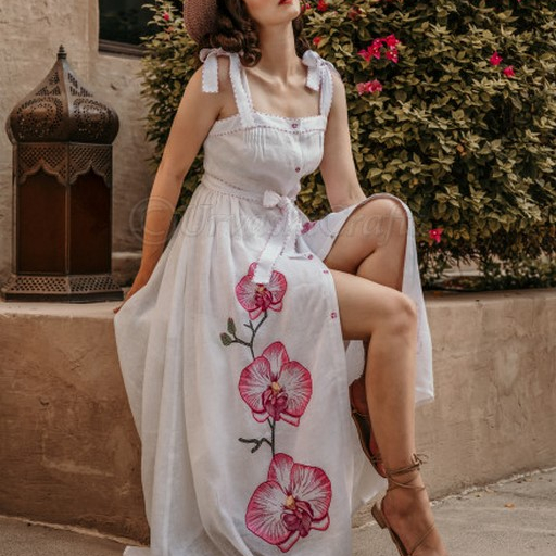 Ukrainian Embroidery Dress - Perfect for Wedding Parties