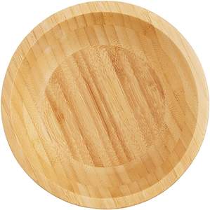 Cuenco para servir de diseño antiguo en madera maciza marrón con forma y tamaño personalizados, perfecto para servir comida y sopa elegantes - Product Image 4