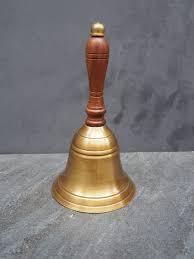 Clochette en laiton pur, faite à la main, de haute qualité pour décoration de maison, Temple et clochette en laiton, expédition gratuite - Product Image 5