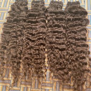 Venta al por mayor Raw Remy Indian Hair Bundles Cutícula alineada Virgen recto Sin procesar Cabello humano Negro Peluca Proveedor India Proveedor - Product Image 2