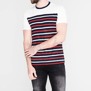 2021ขายส่งผ้าฝ้าย100% ครึ่งแขนเสื้อยืดสำหรับผู้ชาย - Product Image 2