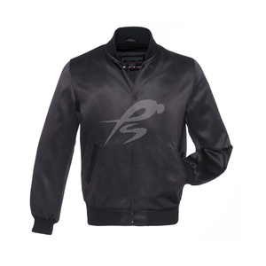 Men's 2026 Winter Jackets Casual Bomber Satin Customized Jacket Windproof Winter <b>Lined</b> Warm Windbreaker <b>Coat</b> Outwear - Product Image 5