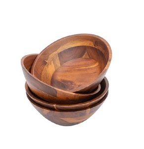 Plateau en bois fini naturel Plateau de service en bois Plateau de petit-déjeuner en bois avec poignée en métal Fabricant en gros - Product Image 2