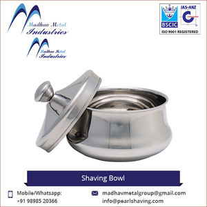 Tazón de afeitar de acero inoxidable, precio bajo - Product Image 5