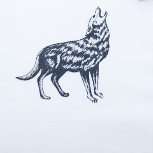 เสื้อโปโลแขนสั้นผู้ชายลายหมาป่า,เสื้อยืดลำลองผ้าฝ้ายมีโลโก้วัสดุผ้าคุณภาพสูง - Product Image 3