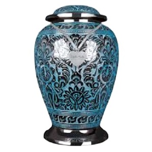 Urnes souvenir de couleur personnalisée polies brillantes peintes à la main pliées en noir pour urne de crémation de cendres humaines fournitures funéraires - Product Image 6