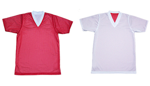 Camiseta de fútbol y fútbol reversible personalizada para hombre, uniformes lisos, conjuntos superiores para adultos, suministro OEM con nombre de equipo - Product Image 6