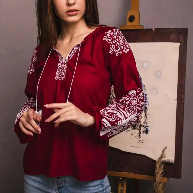 2020 Designer Blouse For Women Ancient Ukrainian Stylish Clothes Of An Exclusive Collection