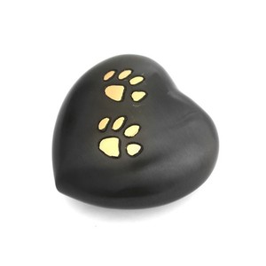Best Selling High Quality Metallic Heart Shaped <b>Small</b> Keepsakes Cremation <b>Urns</b> <b>For</b> <b>Human</b> <b>Ashes</b>/Funeral Supplies - Product Image 1