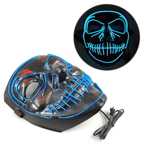 Incandescente <span class=keywords><strong>maschera</strong></span> di halloween, zombie maschere di halloween, halloween ha condotto la luce up del cranio <span class=keywords><strong>maschera</strong></span> per halloween - Product Image 4