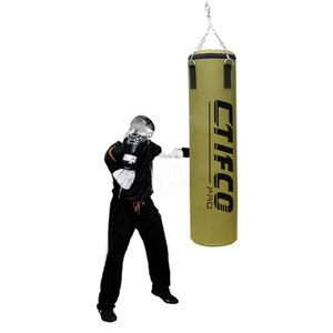 Sac de poinçonnage professionnel en cuir, pour boxe en cuir, Logo personnalisé, nouveau, collection 2021 - Product Image 5