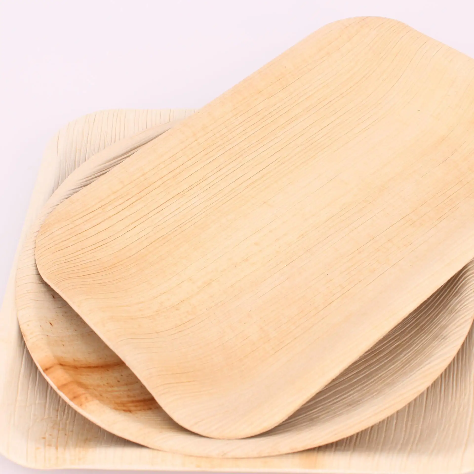 Walmart Hot Selling Plates bowls trays Eco friendly Areca Palm Leaf tableware for Babyshower BBQ Picnic from Direct Manufacturer