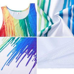 Camiseta sin mangas personalizada para hombre de Trumans, talla grande, para gimnasio, entrenamiento, ropa deportiva, fitness, informal - Product Image 3