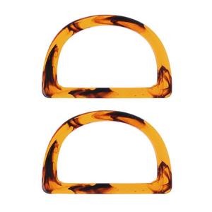 High Quality Resin Bag <b>Handles</b> Hardware Special Bag Parts & Accessories for <b>Handbags</b> Made in India Model 1100 IN;34648 - Product Image 2