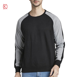 High Quality Mens Solid Cotton/Polyester Crew Neck Sweatshirt Plain Men's Crew Neck Hoodie - Product Image 4