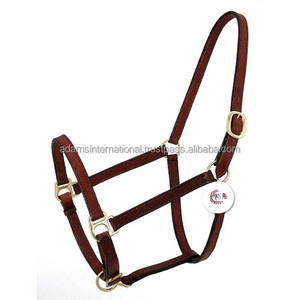 Cabestro de caballo de cuero acolchado suave de alta calidad - Product Image 1