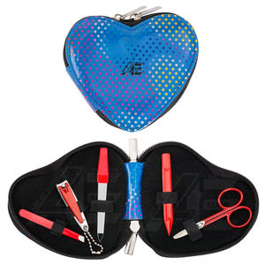 Nouveau Kit de Manucure et Pédicure 5-en-1 en Acier Inoxydable avec Ciseaux pour Ongles et Boîte Cœur par L.A. ELAHI & CO – Vente Flash 2026 - Product Image 6