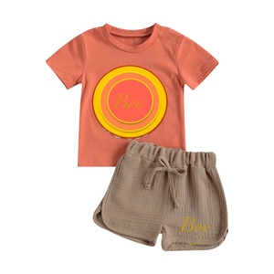 Daisy Apparel 2PCs Kids Boys Set Summer Spring Top y Shorts 100% Algodón Venta al por mayor en India - Product Image 1