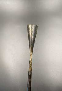 Vintage Iron Candle Holder with <b>Coiled</b> Base Perfect for Home Restaurant and Festive Tableware Decor and Lighting Use - Product Image 5