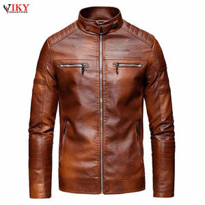 Chaquetas deportivas de cuero para hombre, ropa cómoda y a la moda - Product Image 5