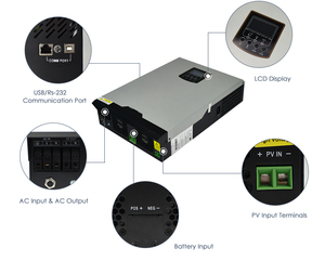 Inversor Solar Axpert VMII 3kva 5kva, Inversor Fuera de Red <span class=keywords><strong>Infinisolar</strong></span> 3000w 5000w - Product Image 6