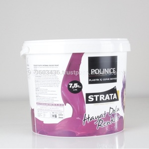 Best Price transparent PP Plastic Hexagon Bucket packaging Food-Chemical-Promotion-Liquid 7500ml