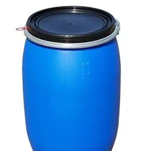 修复开顶蓝色塑料桶桶，