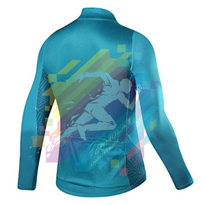 Maillot de cyclisme unisexe Formula1 Industries à manches longues, extensible, séchage rapide, anti-UV, écologique - Product Image 2