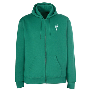 Sudadera con capucha y sudadera de talla grande para hombre en diferentes colores con cremallera sólida y duradera para la comodidad diaria - Product Image 1