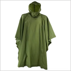 Waterproof Rain Suit Coat Jacket Camouflage Raincoats Rain Poncho for Men