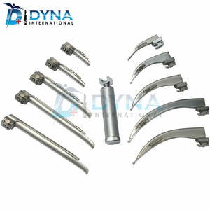 Kit de laryngoscope toutes gammes de haute qualité conventionnel et fibre optique pour oreille oeil nez gorge Instruments chirurgicaux Kit de chirurgie - Product Image 2