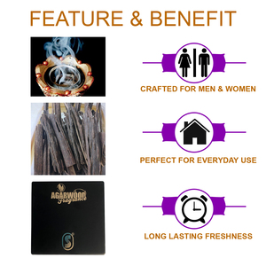 Agarwood Gulagat Pur Naturel Disponible En Vrac Quantité 100% Pur Aromatique Longue Durée Bois D'agar Doux Parfum Pour La Méditation - Product Image 3