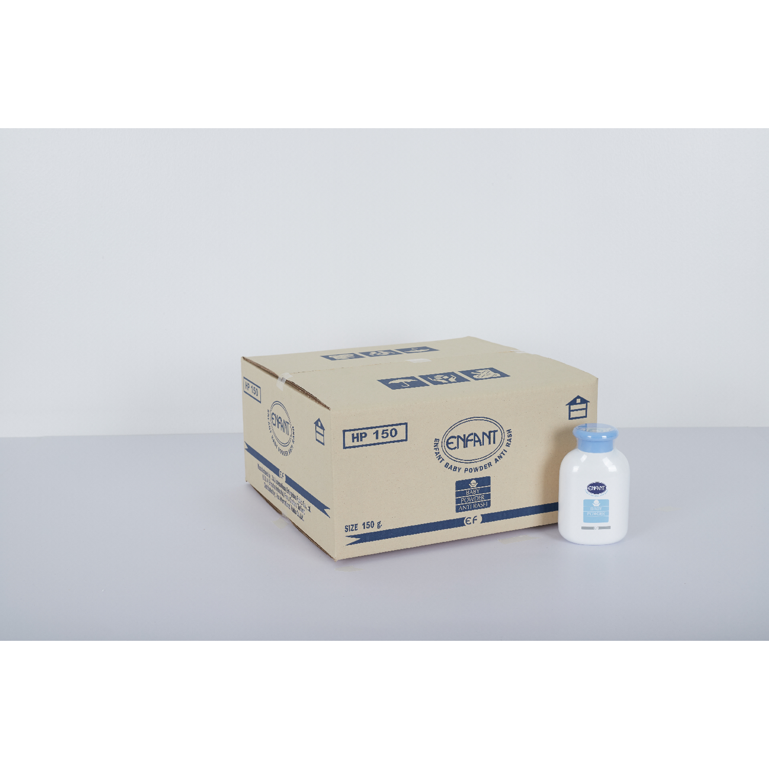 Maximum Comfort Newborns 150g Daily Use White Color Paraben-free Mineral Enfant Baby Powder