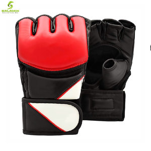 Gants de boxe en cuir pu, protège des doigts, pour adultes, vente en gros, de haute qualité, MMA, pour sac lourd, - Product Image 3