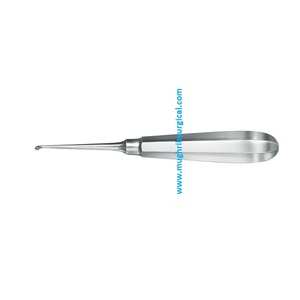 Mod.USA Curette à os avec poignée creuse Ovale n ° 4 16 cm Fabricant et exportateur d'instruments chirurgicaux - Product Image 2