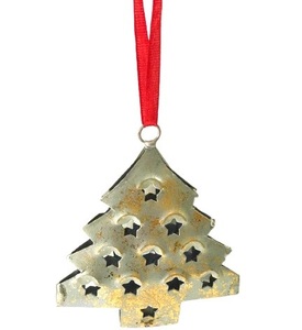 การออกแบบใหม่ที่มีดาวบนต้นคริสต์มาสตกแต่งคริสต์มาสแขวนเครื่องประดับสำหรับการตกแต่งคริสมาสต์ - Product Image 1