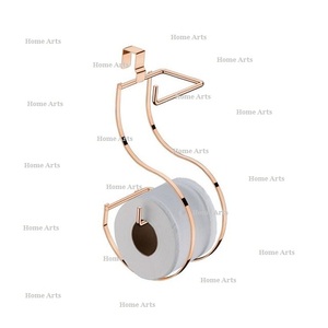 ที่ใส่กระดาษทิชชูคุณภาพดีที่สุด ขนาดสั่งทำได้ งานแฮนด์เมด โลหะสีโรสโกลด์ สำหรับงานแต่งงานและงานปาร์ตี้ - Product Image 6