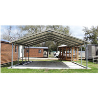 12x20 vorgefertigter Garagen schutz im Freien mobiler faltbarer tragbarer Metallrahmen-Carport zum Parken