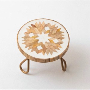 Support à gâteau forme ronde Design moderne plateau support planteur tabouret pour fête d'anniversaire polyvalente maison hôtel anniversaire Tradnary - Product Image 1