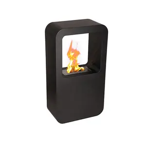 Glass Fire EOS FIRE Custom Ethanol Portable Glass Fireplace Remodel
